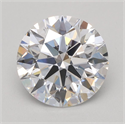 Lab Grown Diamond 1.19 Carats, Round with Ideal Cut, E Color, VVS2 Clarity and Certified by IGI