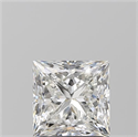 Natural Diamond 2.01 Carats, Princess with  Cut, G Color, VS2 Clarity and Certified by GIA