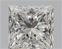 Diamante Natural 0.71 quilates, Princesa , Color H, claridad VVS2 y certificado GIA