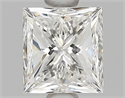 Diamante Natural 1.00 quilates, Princesa , Color G, claridad VVS1 y certificado GIA