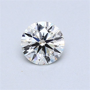 Foto Diamante Natural 0.50 quilates, Redondo , Color H, claridad VS2 y certificado GIA de