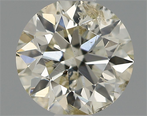 Foto Diamante Natural 0.72 quilates, Redondo , Color K, claridad I1 y certificado IGI de