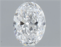Diamante Natural 0.50 quilates, Ovalado , Color D, claridad VVS1 y certificado GIA