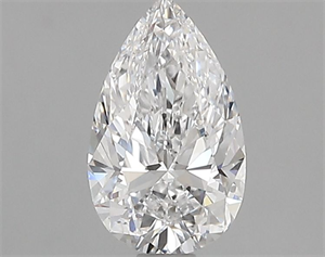 Picture of Natural Diamond 0.91 Carats, Pear with  Cut, D Color, SI1 Clarity and Certified by GIA