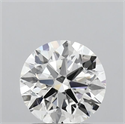 Lab Grown Diamond 1.51 Carats, Round with Ideal Cut, F Color, VS2 Clarity and Certified by IGI