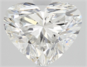 Natural Diamond 1.72 Carats, Heart with  Cut, F Color, VS1 Clarity and Certified by GIA
