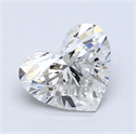 Natural Diamond 2.51 Carats, Heart with  Cut, F Color, SI1 Clarity and Certified by GIA