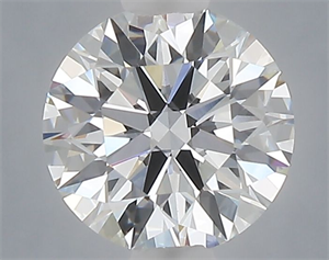 Picture of Lab Grown Diamond 1.08 Carats, Round with Ideal Cut, D Color, VVS2 Clarity and Certified by IGI