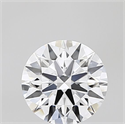 Del inventario de diamantes de laboratorio, 1.24 quilates, Redondo , Color D, claridad VVS2 y certificado IGI