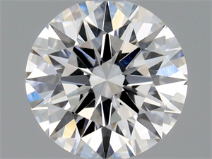 Picture of Natural Diamond 0.42 Carats, Round with Excellent Cut, E Color, SI1 Clarity and Certified by GIA