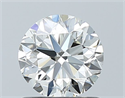 Diamante Natural 0.90 quilates, Redondo , Color I, claridad IF y certificado GIA