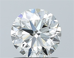 Foto Diamante Natural 0.90 quilates, Redondo , Color I, claridad IF y certificado GIA de