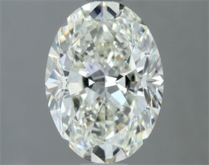 Picture of Natural Diamond 1.80 Carats, Oval with  Cut, I Color, VS2 Clarity and Certified by IGI