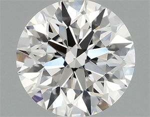 Picture of Lab Grown Diamond 1.26 Carats, Round with Excellent Cut, F Color, VVS2 Clarity and Certified by IGI