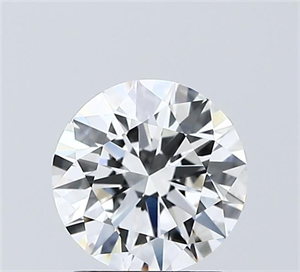 Picture of Lab Grown Diamond 1.50 Carats, Round with Ideal Cut, E Color, VVS2 Clarity and Certified by IGI