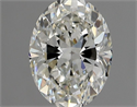 Natural Diamond 1.17 Carats, Oval with  Cut, I Color, VS2 Clarity and Certified by GIA