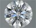 Natural Diamond 0.91 Carats, Round with Excellent Cut, H Color, VS1 Clarity and Certified by GIA