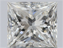 Diamante Natural 0.70 quilates, Princesa , Color H, claridad VS2 y certificado GIA