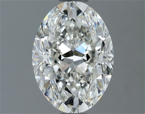 Picture of Natural Diamond 1.31 Carats, Oval with  Cut, G Color, VS1 Clarity and Certified by IGI