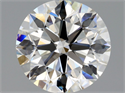 Natural Diamond 1.50 Carats, Round with Excellent Cut, H Color, VVS1 Clarity and Certified by GIA
