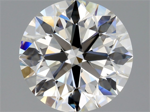 Picture of Natural Diamond 1.50 Carats, Round with Excellent Cut, H Color, VVS1 Clarity and Certified by GIA