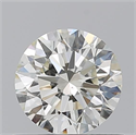 Natural Diamond 0.70 Carats, Round with Excellent Cut, L Color, VS2 Clarity and Certified by GIA