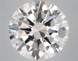 Picture of Lab Grown Diamond 6.01 Carats, Round with Very Good Cut, E Color, VS1 Clarity and Certified by IGI