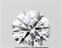 Lab Grown Diamond 1.03 Carats, Round with Ideal Cut, E Color, VVS1 Clarity and Certified by IGI