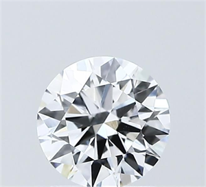 Picture of Lab Grown Diamond 1.03 Carats, Round with Ideal Cut, D Color, VVS2 Clarity and Certified by IGI