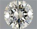 Natural Diamond 0.80 Carats, Round with Excellent Cut, L Color, SI2 Clarity and Certified by GIA