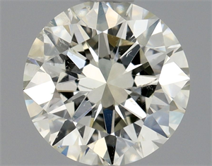 Picture of Natural Diamond 0.80 Carats, Round with Excellent Cut, L Color, SI2 Clarity and Certified by GIA
