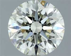 Picture of Natural Diamond 0.61 Carats, Round with Excellent Cut, K Color, VVS1 Clarity and Certified by IGI