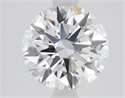 Lab Grown Diamond 1.56 Carats, Round with Ideal Cut, E Color, VVS2 Clarity and Certified by IGI