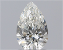 Natural Diamond 1.01 Carats, Pear with  Cut, I Color, VS1 Clarity and Certified by GIA