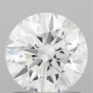 Picture of Lab Grown Diamond 1.04 Carats, Round with Excellent Cut, E Color, VVS2 Clarity and Certified by IGI