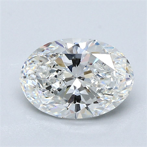 Picture of Natural Diamond 2.01 Carats, Oval with  Cut, F Color, VVS1 Clarity and Certified by GIA
