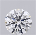 Del inventario de diamantes de laboratorio, 1.88 quilates, Redondo , Color F, claridad VS1 y certificado IGI