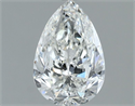 Natural Diamond 1.20 Carats, Pear with  Cut, H Color, SI1 Clarity and Certified by GIA