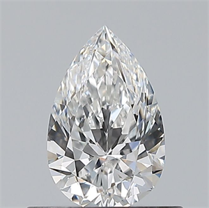 Picture of Natural Diamond 0.50 Carats, Pear with  Cut, F Color, VS1 Clarity and Certified by GIA