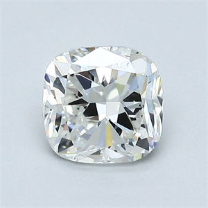 Picture of Natural Diamond 1.01 Carats, Cushion with  Cut, H Color, I1 Clarity and Certified by GIA