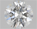 Natural Diamond 0.40 Carats, Round with Excellent Cut, E Color, SI1 Clarity and Certified by GIA