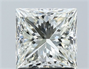 Diamante Natural 1.50 quilates, Princesa , Color H, claridad VVS1 y certificado IGI