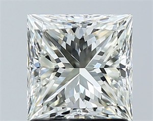 Foto Diamante Natural 1.50 quilates, Princesa , Color H, claridad VVS1 y certificado IGI de