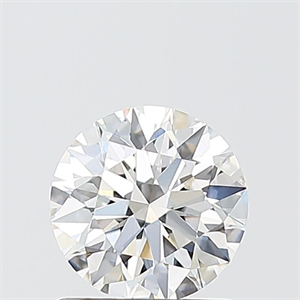 Picture of Lab Grown Diamond 1.06 Carats, Round with Ideal Cut, E Color, VS1 Clarity and Certified by IGI