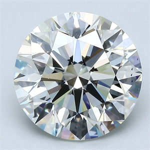 Foto Diamante Natural 4.03 quilates, Redondo , Color J, claridad VS1 y certificado GIA de