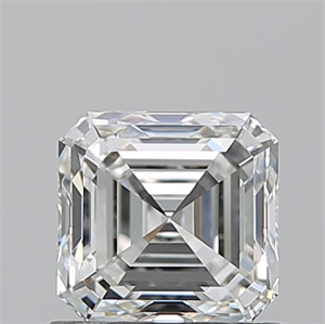 Picture of Natural Diamond 1.01 Carats, Asscher with  Cut, G Color, VVS1 Clarity and Certified by GIA