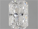 Natural Diamond 0.70 Carats, Radiant with  Cut, D Color, VS2 Clarity and Certified by GIA
