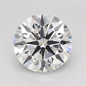 Picture of Lab Grown Diamond 1.04 Carats, Round with Ideal Cut, D Color, VVS2 Clarity and Certified by IGI