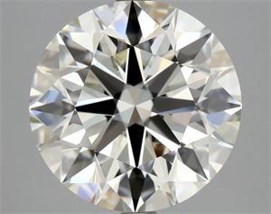Picture of Natural Diamond 4.50 Carats, Round with Excellent Cut, H Color, VVS2 Clarity and Certified by HRD