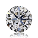 Natural Diamond 0.70 Carats, Round with Very Good Cut, D Color, SI2 Clarity and Certified by GIA